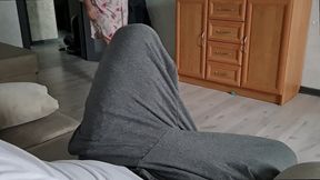 i imperceptibly masturbate to my stepsister, she likes it - alekskseny