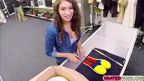 Damn Beautiful Kitty Have Sex With The Pawnshop Guy To
