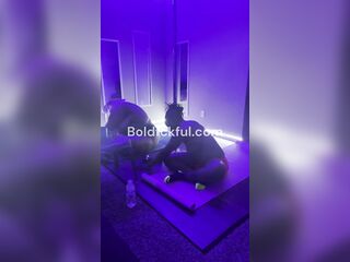 Topless Stretch Session with My Girlfriend [JOIN US]