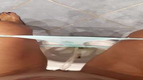 i am so inaccurate peeing! huge mess in my panties