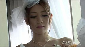 Hot Japanese bride Kaori Maeda takes on a Caribbean lover