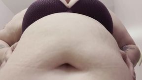 Belly Is Getting So Big!! (Stuffed Belly Play + Lotion)