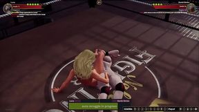 Luna VS Bambi Bimbo (Naked Fighter 3D)