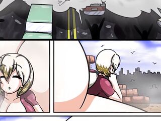 Charlotte's Aromatic Mishap - Giantess Growth Ass Expansion Comics Comic