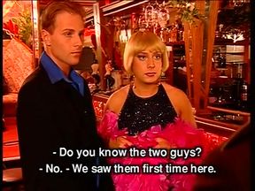 Gay strippers banging hard in the night club