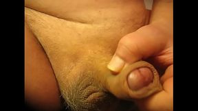 Hottang69 #097 Grandpa 75 yr old uncut little cock wank playtime