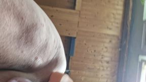 Chaste naked sissy and the fucking machine part2