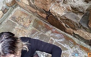 Lovemealots, a stranger sucked me off on an excursion in the old fortress. outside sex, in a public