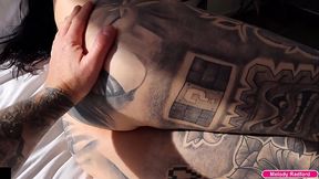 BIG TITS Big ASS Petite Milf WIFE Rides Cock On Top Fucking Hard In The Morning while neighbors watch Until Happy Ending - Melody Radford