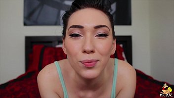 Aria Alexander deepthroat POV