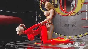 Futanari Latex Babes Dominate Factory Fun with Steaming Hot Action