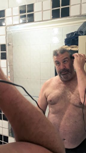 Before the Fight - Silver Daddy Boxer POV