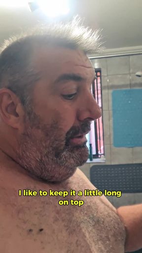 Before the Fight - Silver Daddy Boxer POV