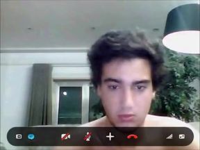 Hot 18 Year Old Boy Jerks Off On Skype