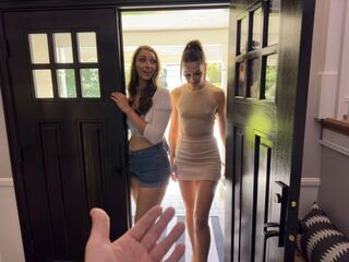 Hopeless Realtor Recruits Hawt Buyer for Double BJ & Shared Schlong Three-some