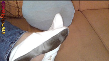 Fremde Gymnastikschuhe