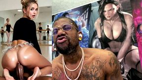 ass clapping the fuck out of a fat ass ballerina, ai generated