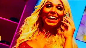 All that nasty blonde bitch wants is a fat cock inside of her
