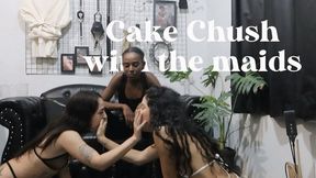 Dandara Domme: Cake chush with the maids