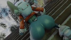 Big ass astronaut Juno lands on his face