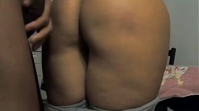 I WANT TO FUCK MY STEPSISTER'S BIG ASS Spanking &mdash;  rubbing but no penetration