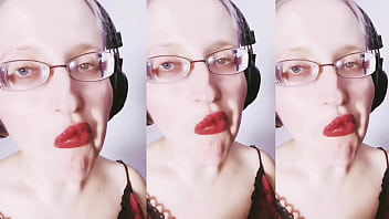 ASMR Chocolate and lipstick