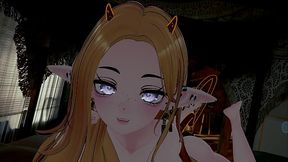 Succubus Roommate Sucks Your Dick While You Rest :3 ( ASMR VR RP )