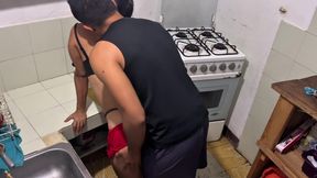 I Fuck Very Hard with My Neighbor in the Kitchen!