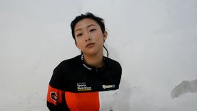 Sport girl solo masturbate