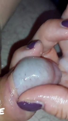 Key moment from &quot;Foreskin Fetish Wife: Give Me That Uncircumcised Cock! 5x Cumshots (Milking-time)&quot;