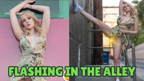 Flashing In The Alley