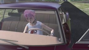 1967 Chevrolet Impala Cranking Template - Hanako in Stiletto Pumps 1080p