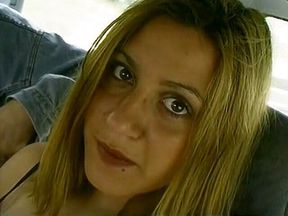 Hairy French chick anally banged outdoors