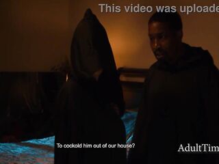 Breasty Hotty And Her Ebony Boyfriend Fight Off An Merciless Spirit Whilst Having Sex
