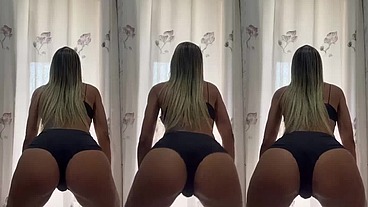 DANÇANDO DE SHORTINHO BEM CRAVADO MARCANDO A BUCETONA