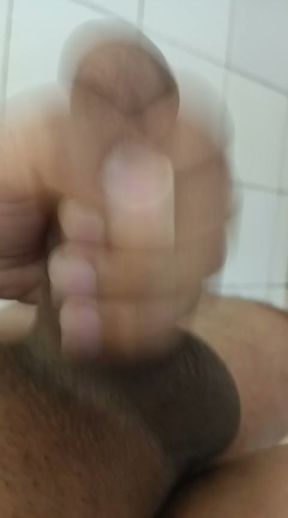 Shacking penis masturbation