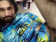 Just how loose is his hole?! Wine bottle in ass backwards,  cums handsfree