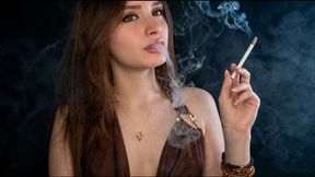 Answering 20 Smoking Fetish Questions, Over 4 Ciggies