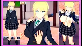 Margaret Chans Busty Pleasure: Blowjob handjob Fantasy in 3D Hentai