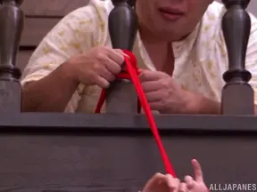 Skinny wife Yui Igawa is hard fucked by horny hunk