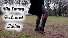 My Luxury Boots need Licking, NOW