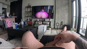 Caught him watching porn so I made him cum in ME😈