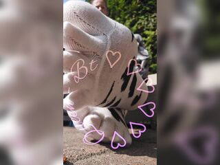 Cute cow socks with seperate toes.