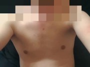 Touchless orgasm - Boy writhes with pleasure (prostate massager + masturbator) - KolowskiBRO CUMS!