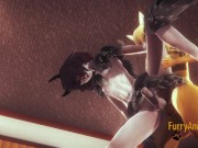 Furry Yaoi - Fox & Satyr Yiff