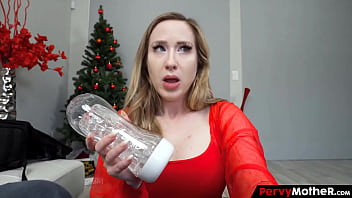 PervyMother - Sweet Stepmom Extracts her Stepson&#039_s Jizz on the Couch