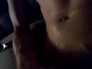 Cum explosion jack the cock orgasm all over STRAIGHT dick