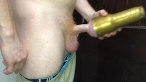 Gay-For-Pay Fledgling Military Brutha with Ample Stiffy Pokes Skin Light Noisy Ejaculation