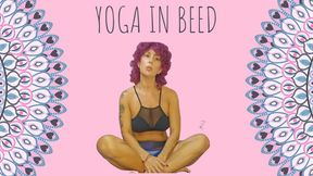 Yoga in bed