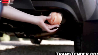 Maya Wolf Gets Anal Training From Transgender Coach - Transexual Teacher